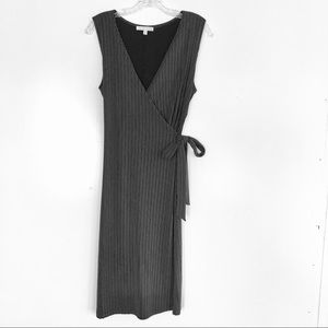 Moa Moa Faux Wrap Sleeveless Dress size Large